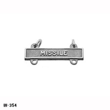 2 Pieces ~ US Army Missile Clasps ~ Qualification Bar ~ Badge ~ USA ~ NEW picture