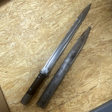 Rare WW1-WW2 bayonet CSZ-G czech Rare with self sharping sheath picture