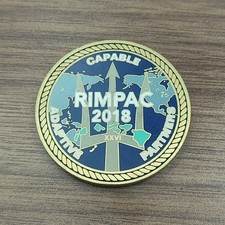 RIMPAC 2018 Hawaii  Challenge Coin picture