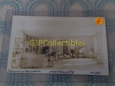CBY VINTAGE PHOTOGRAPH Spencer Lionel Adams PARLOUR AT VALLEYHEAD MASSACHUSETTS picture