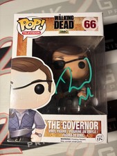 David Morrissey Signed The Governor Funko Pop Autograph ACOA - Walking Dead picture