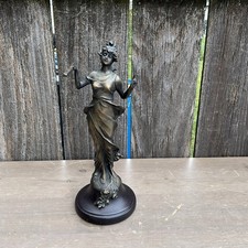 vintage Junghans Diana Swinging Mystery Clock Statue 12