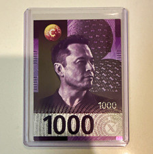 Cardsmiths Currency ELON MUSK #1000 cold foil picture