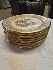 Lenox Boehm Birds Complete 12-Plate Set 1970-1981 Annual Limited Edition 10.5