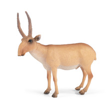 9cm Mini Saiga Antelope PVC Toy Wild Animal Figure Doll Kids Gift picture