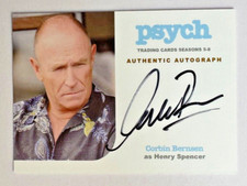 Corbin Bernsen/Henry Spencer 2015 Cryptozoic Psych Seasons AUTOGRAPH AUTO #CB picture