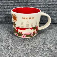 Starbucks Siem Reap Cambodia You Are Here 14 Oz Mug Excellent Condition picture