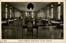 Denmark Hill Hospital King's College Storks Memorial Ward c1910 RPPC bhn picture
