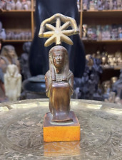 RARE ANCIENT EGYPTIAN ANTIQUITIES Statue Seshat Goddess Of Knowledge Egypt BC picture