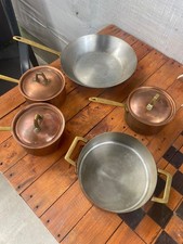 1776-1976 Paul Revere Copper Pan Set 5 set (2 are limited edition) picture