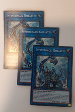 3 x Infinitrack Goliath (PLAYSET) SUPER RARE 1st Ed VLP INCH-EN010 picture