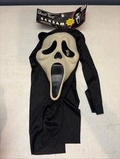 NWT NOS Vintage 1997 Easter Unlimited Fun World DIV Ghost Face Scream Mask S9206 picture