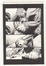 X-0 Manowar #48 pg 1 Original Valiant Comic Art by Bart Sears picture