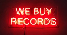 New We Buy Records Open Acrylic 20