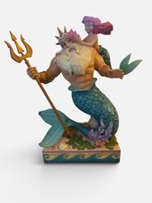 Jim Shore Disney Little Mermaid Ariel King Triton Daddy's Little Princess 405973 picture