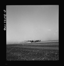 Photo:Libya 1943 B-24 Bombers U.S. Army 9th Air Force Base Airfield picture