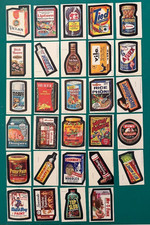 Vintage 1979 Topps Chewing Gum Wacky Packages Stickers  29 Card Lot picture