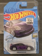 Hot Wheels Factory Sealed 2019 STH Super Treasure Hunt Porsche 911 GT3 RS Purple picture