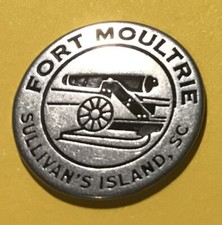 Fort Moultrie Sullivans Island, SC Collectible Token picture