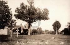 c1910's View Atkinson Corner Maine ME RPPC Photo Postcard COPY picture