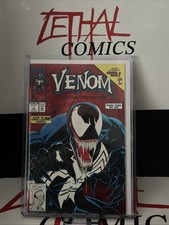 Marvel Comic Venom: Lethal Protector #1 1993 HUGE Mark Bagley Signature NM+ picture