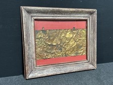 Vintage Eli Lilly & Co Brass Pharmaceutical Advertising Plaque Framed 28x24 picture