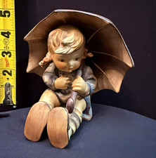 Hummel/Goebel “Umbrella Girl” Porcelain Hand Painted Figurine 5 in TMK3 picture