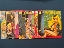 Leather And Lace Comic Lot Mixed 13 Issues picture