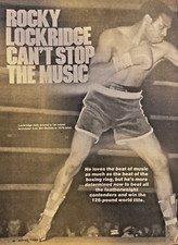 1980 Boxer Rocky Lockridge illustrated picture