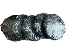 Black Silicone Hookah Hoses 5 Pack picture