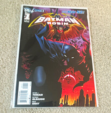 DC Comics Batman and Robin #1 New 52 Direct Edition Tomasi Gleason Gray picture