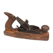 ANTQ VTG Stanley #135 Liberty Bell Cast Iron Plane With Wood Base 10