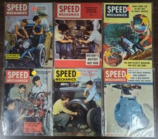 1953 Speed Mechanics Complete Vol 1 Set 6 Issues 1st Year Hot Rod Magazines picture