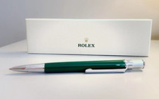 Rolex Emerald Green Oyster Ballpoint Pen Luxury Gift Set Full Box – New picture