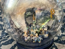 Disney Parks   Walt Disney World Icon +original 1971  GLASS GLOBE RARE 50thx2 picture