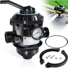 262506 1-1/2-Inch 6-Way Clamp Style Multiport Valve Top Mount for Tagelus/Sta-Ri picture