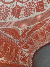 Antique Henry F. Stager Lancaster County PA. Woven Coverlet, Victorian Era picture
