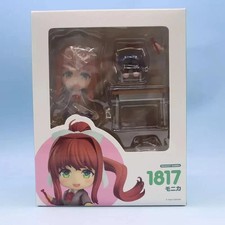 Doki Doki Literary Club Monika Nendoroid 1817 PVC Statue Toy Model-New picture