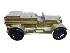 Banthrico 1924 Ahrens Fox Pumper Fire Truck Coin Bank 1974 Vintage Advertising picture