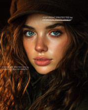 Female Fine Art 8x10 Beautiful Face Photo Print Pretty Woman Photography 95445 picture