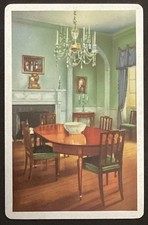 Parlour at the Raleigh Tavern Art Vintage Single Swap Playing Card picture