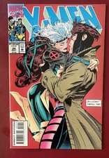 X-Men #24 1993 Marvel Rogue & Gambit Kiss Cover Andy Kubert Classic Key VF/NM picture
