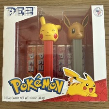 2023 Pokémon Pez Dispenser Gift Set Pikachu and Eevee NIB Sealed picture