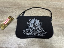 Twilight Saga New Moon Cullen Crest Black Zipper Small Change Purse New picture
