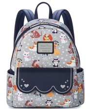 Disney Parks 2025 Pets Cats Dogs Pluto Marie Backpack Bag Loungefly New picture