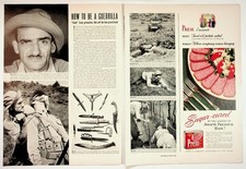 1940s How To Be A Guerrilla Magazine Article WWII Era Training Ephemera picture