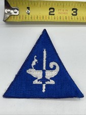 U.S. Military Army National Defense Cadet Corps Patch Insignia Full Collar Cut picture