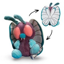 Pokemon Butterfree Plush Small Hand Size Detailed Pillow Manga Anime Video Game picture