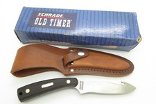 Vintage Schrade Old Timer 158OT Delrin Fixed Blade Guthook Hunting Knife picture