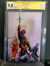 ThunderCats #1 (2024) Cover Z 9.8 CGC Signed LARRY KENNEY LION-O - AUTHENTICATED picture